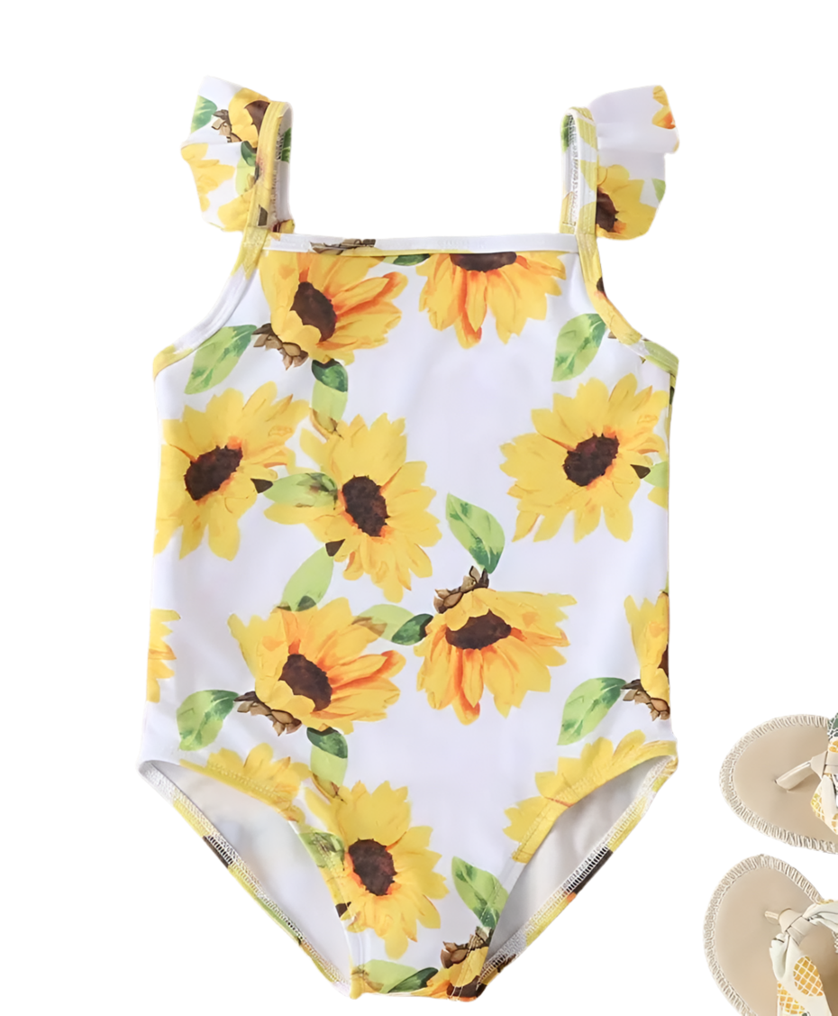 Sunflower Girl’s One-Piece Swimsuit