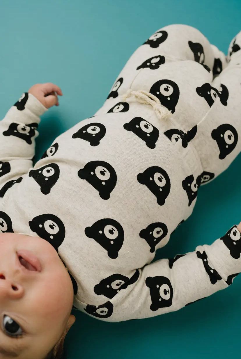Oatmeal Bear Lounge Set