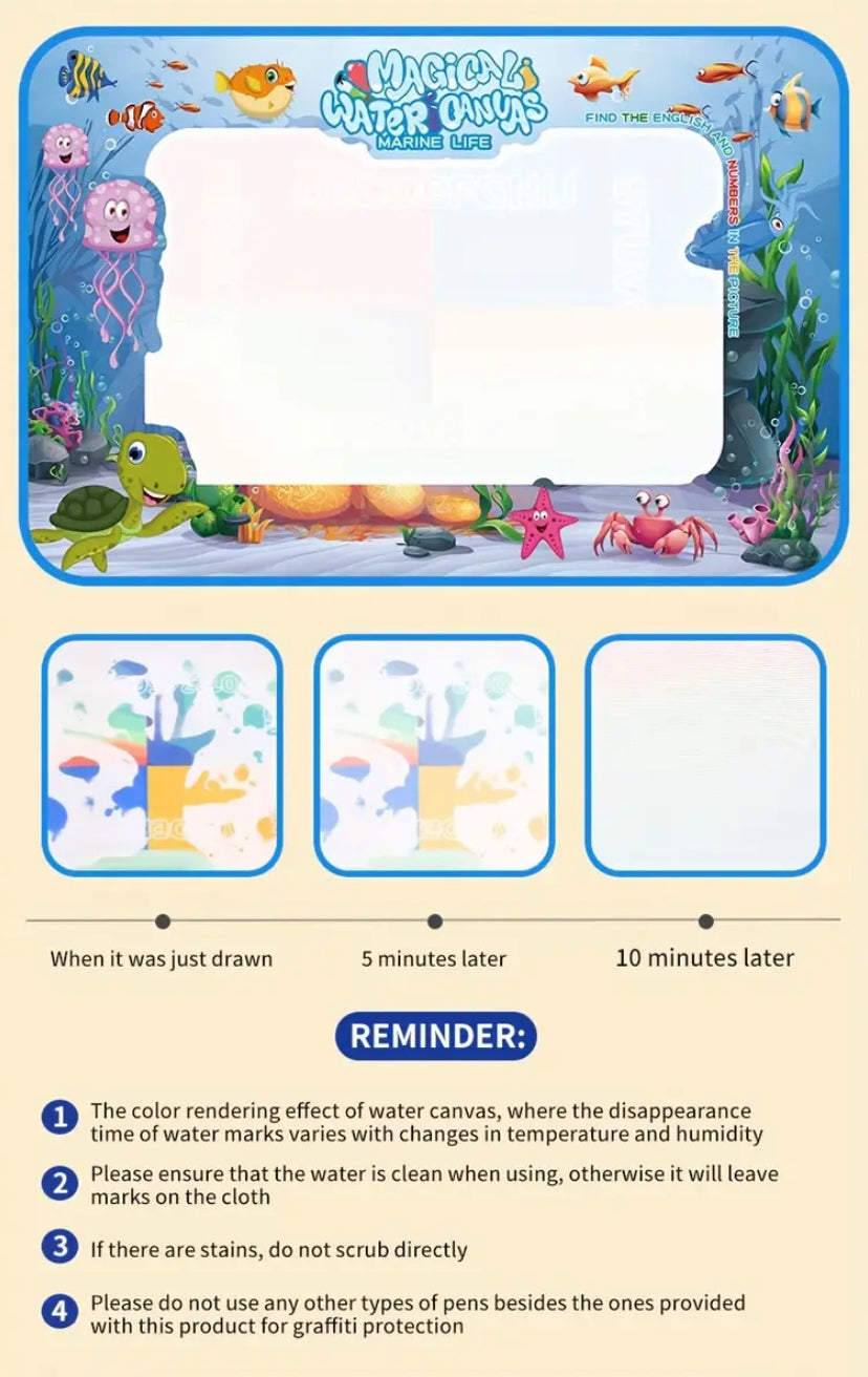 Water Drawing Mat