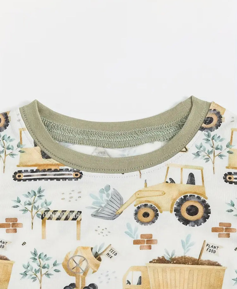 Construction Bamboo 2 Piece Set
