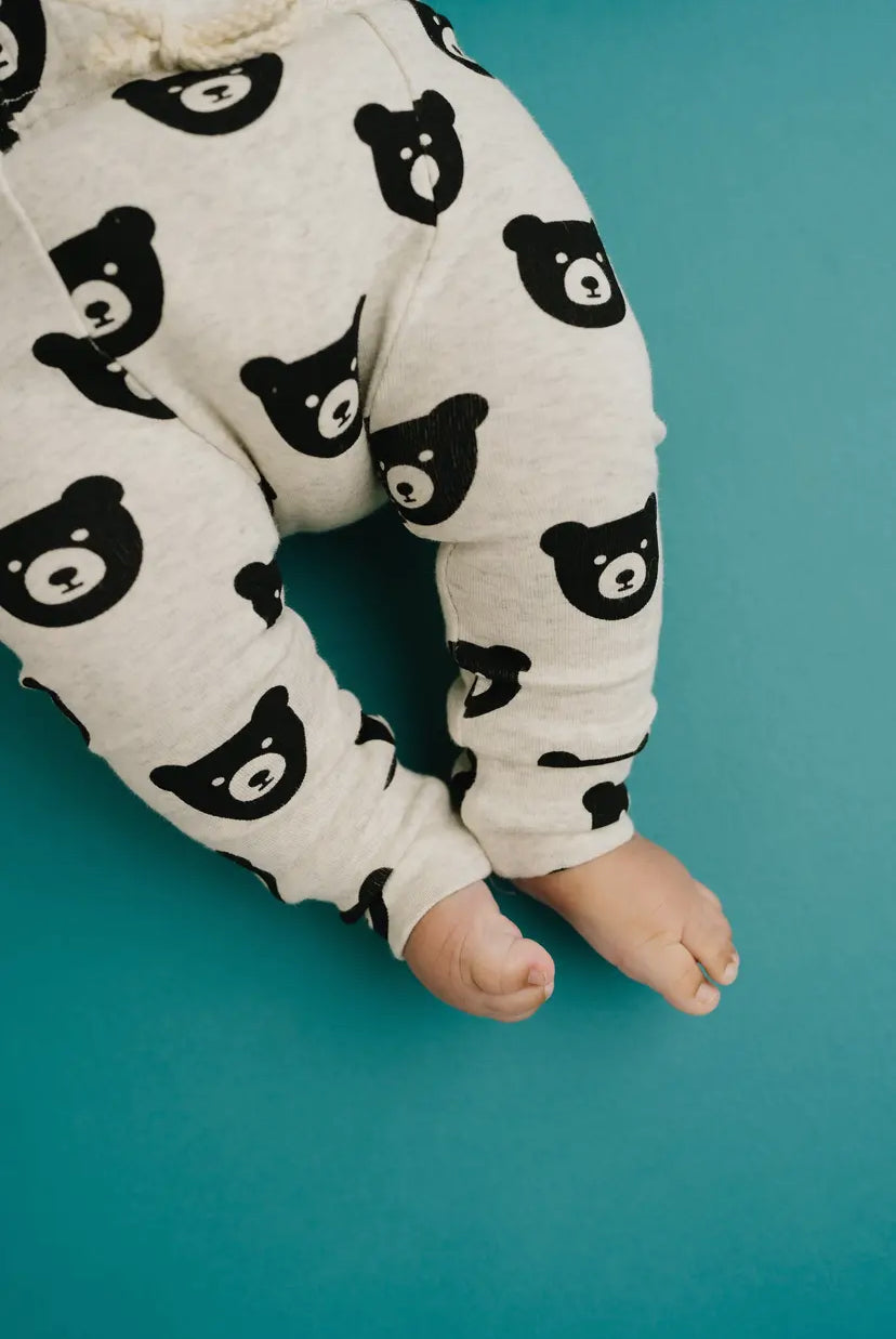 Oatmeal Bear Lounge Set