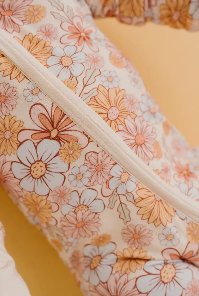 Pastel Floral Bamboo Sleeper