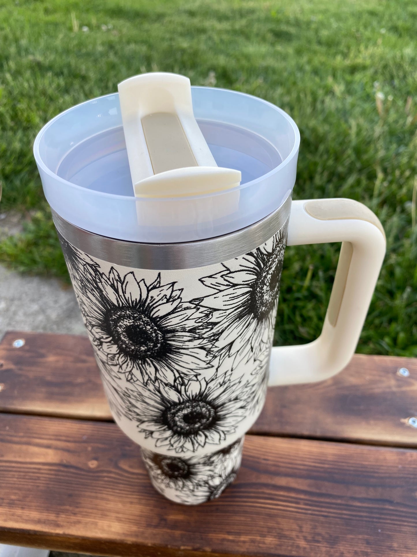 40 oz. Sunflower Insulated Tumbler