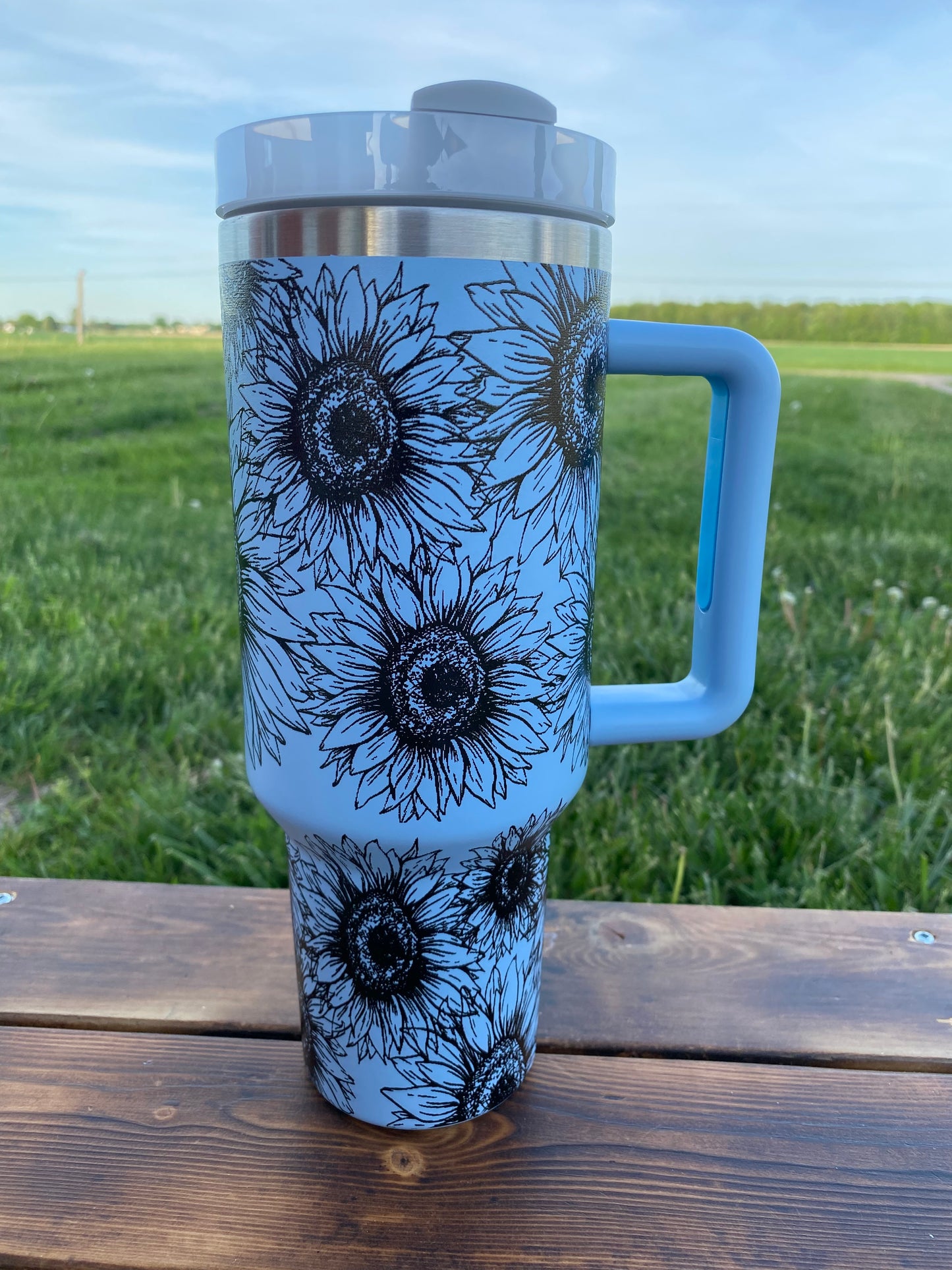 40 oz. Sunflower Insulated Tumbler