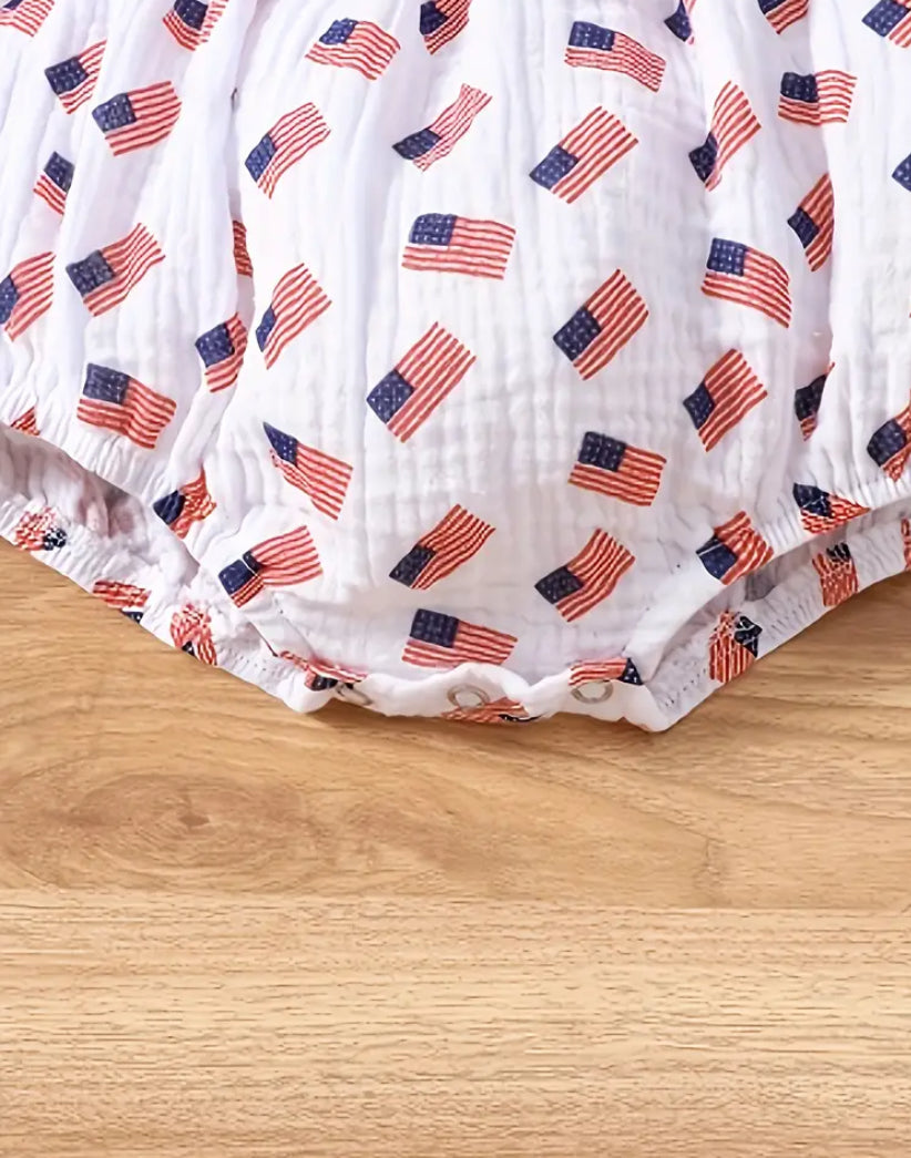 Muslin Tutu Bubble, American Flag