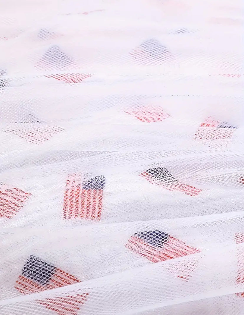 Muslin Tutu Bubble, American Flag